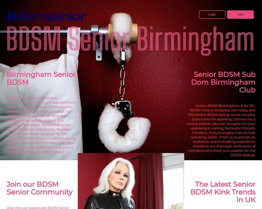 BDSM Senior Birmingham Logo